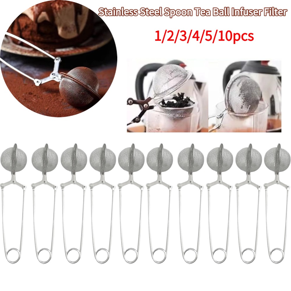 Stainless Steel Spoon Tea Ball - Coffee Tea Infusion 评论和价格