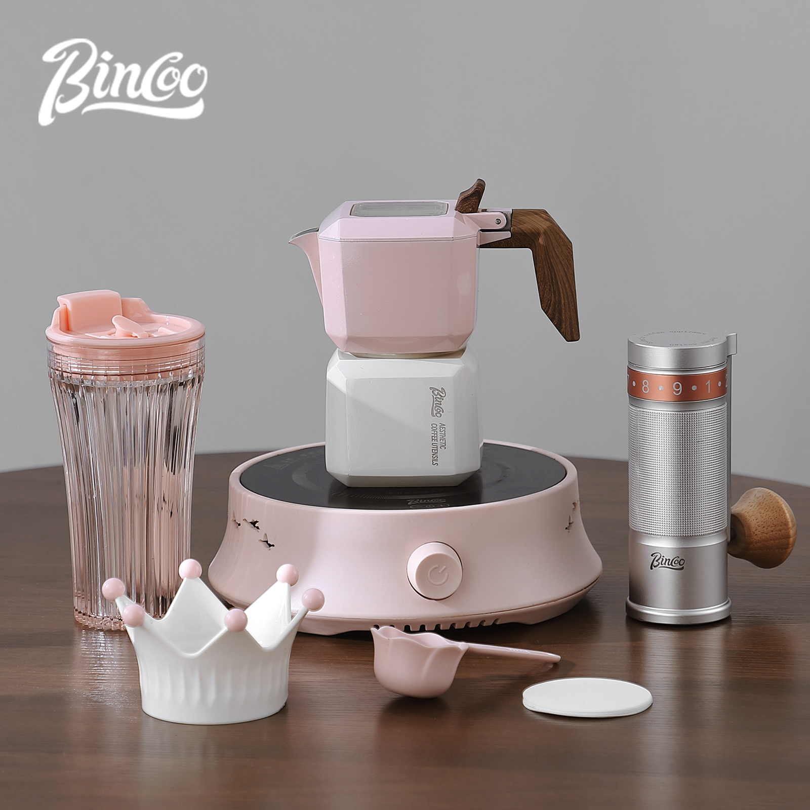 BINCOO Dual Valve Moka Pot Squ - Moka Pot Stove 评论和价格