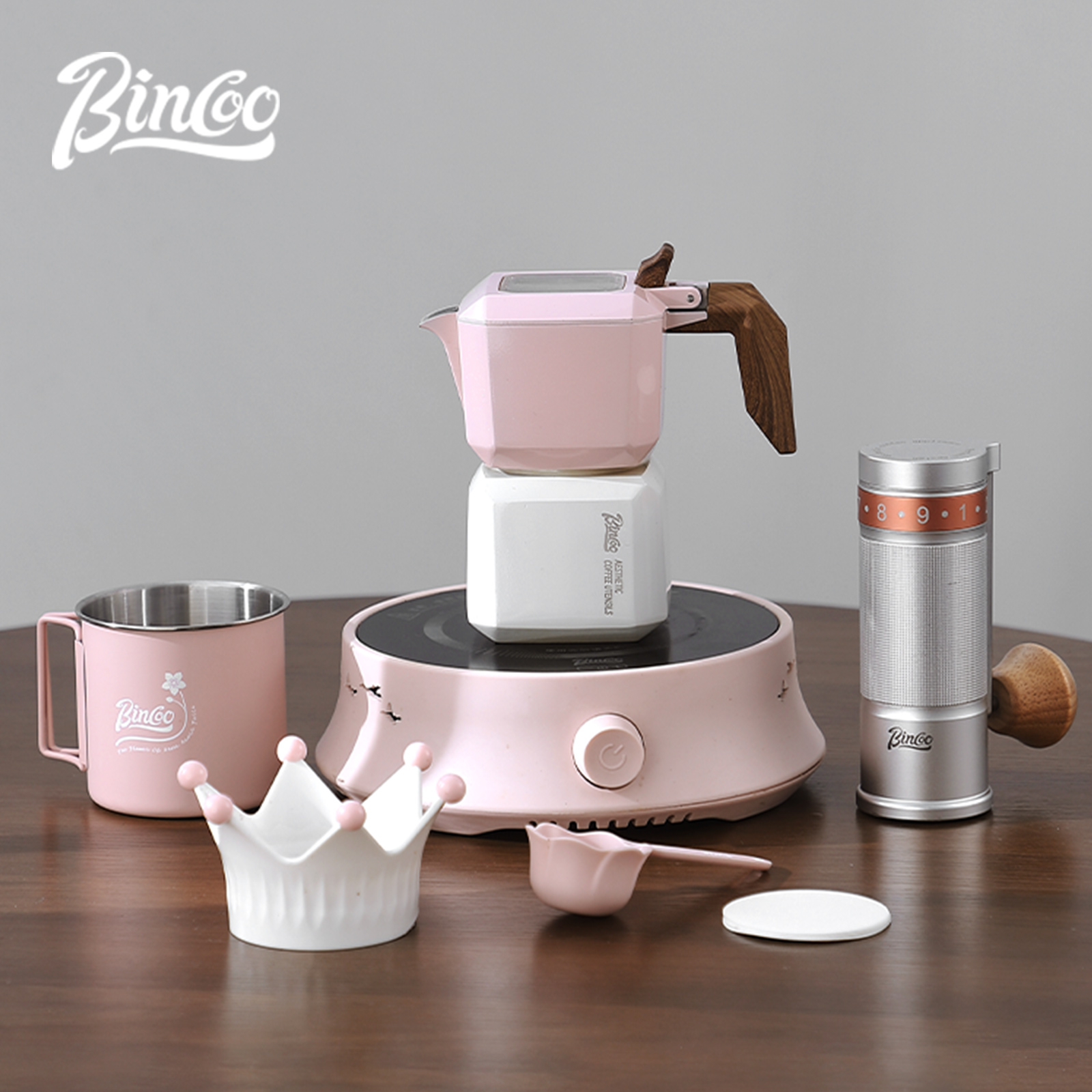 BINCOO Dual Valve Moka Pot Squ - Moka Pot Stove 评论和价格