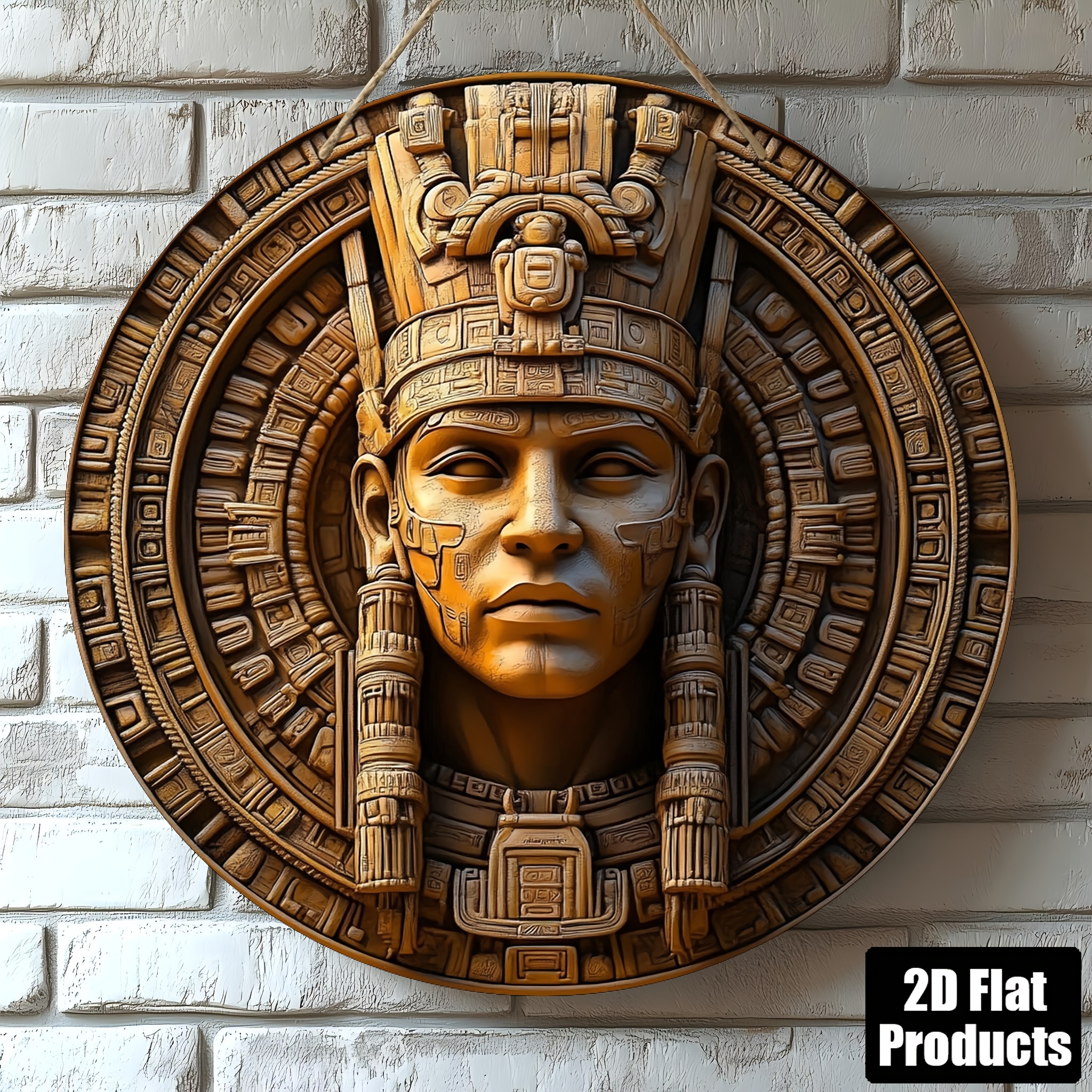 2D Flat, 1pc, Round Wooden Boa - Maya Coffee & Tea Ulasan 评论和价格