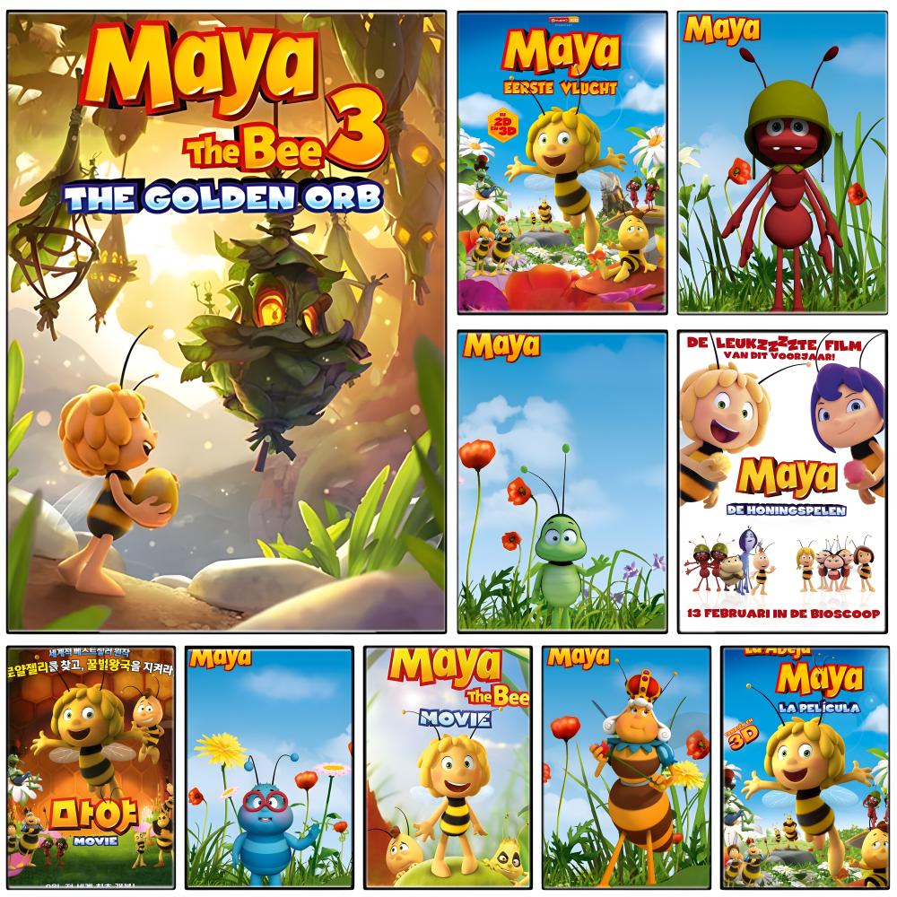 Anime M-Maya the Bee Poster  S - Maya Coffee & Tea Ulasan 评论和价格