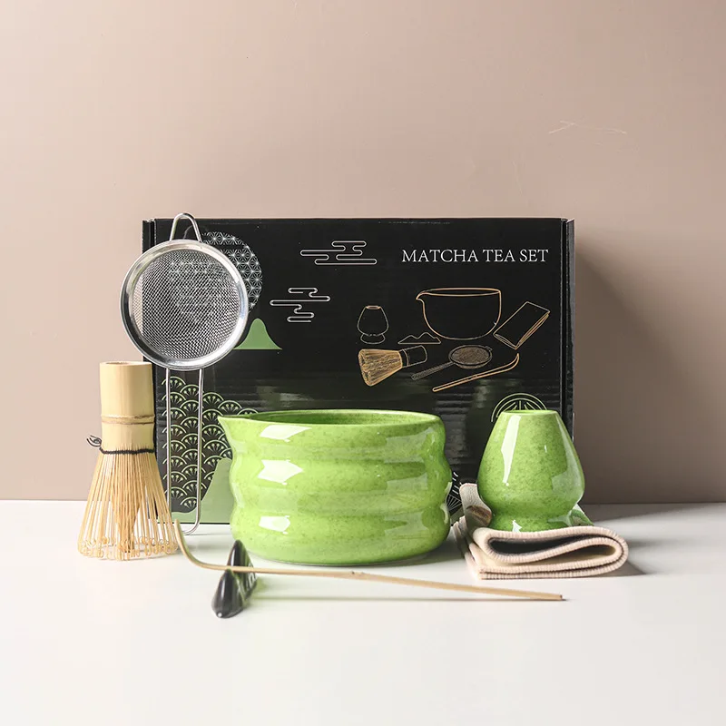 2/4//7PCS Japanese Matcha Set  - Matcha Whisk Set 评论和价格
