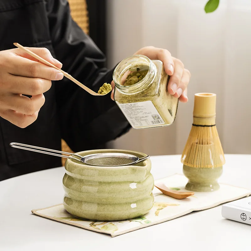 2/4//7PCS Japanese Matcha Set  - Matcha Whisk Set 评论和价格