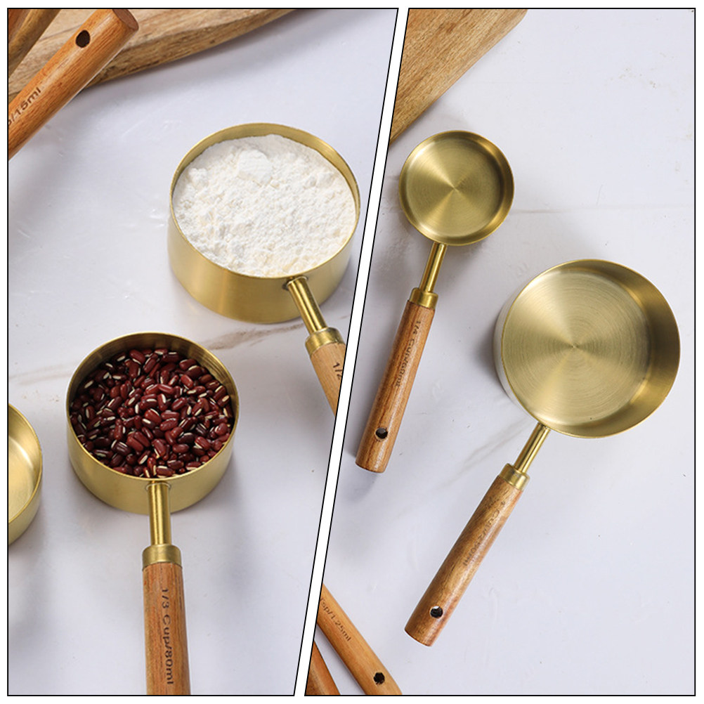 4Pcs Measuring Spoons Set Stai - Coffee Tea Sugar Set 评论和价格