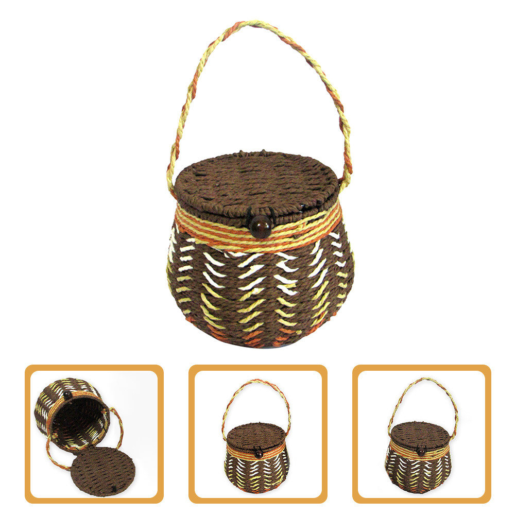 Handwoven Woven Tea Basket Air - Coffee Tea Leaf And Bean 评论和价格