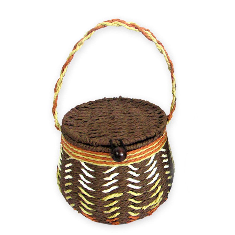 Handwoven Woven Tea Basket Air - Coffee Tea Leaf And Bean 评论和价格